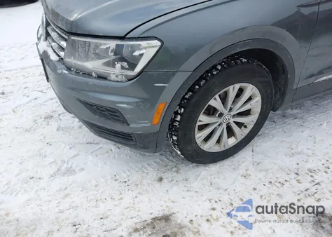 2018 Volkswagen Tiguan 2.0T Se/2.0T Sel z USA, uszkodzony, nr VIN 3VV2B7AX3JM069000